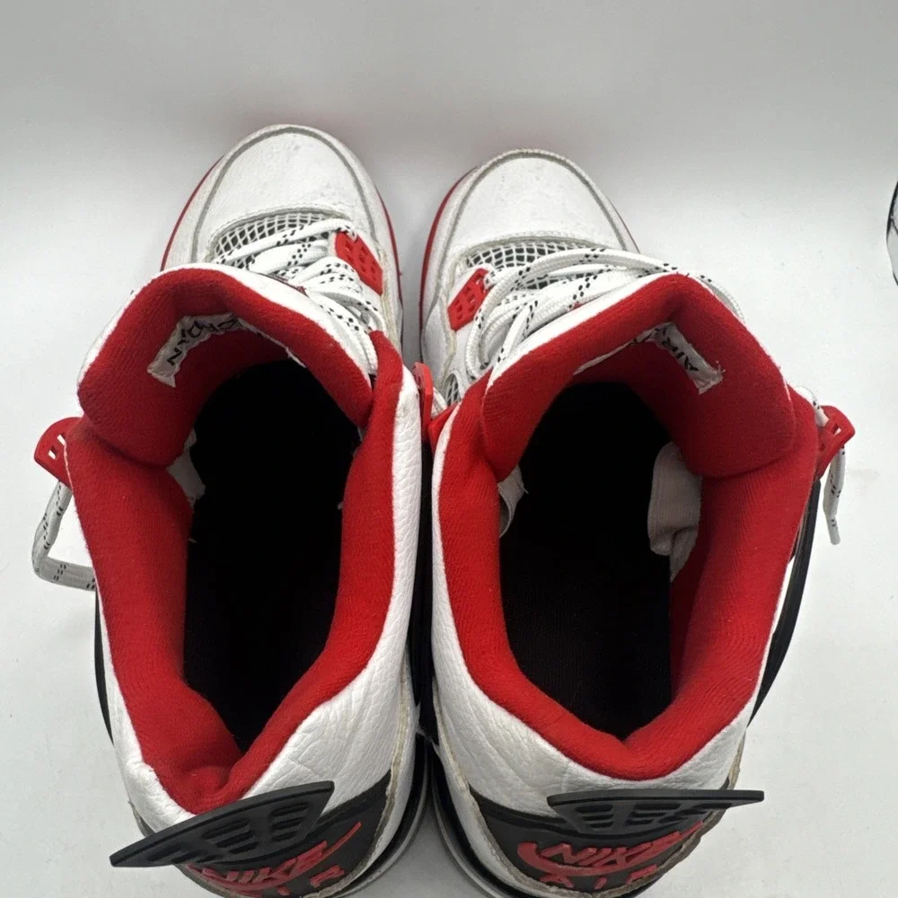 Nike Air Jordan‎ 4 Retro OG Fire Red 2020 408452-160 Men's Size 11.5